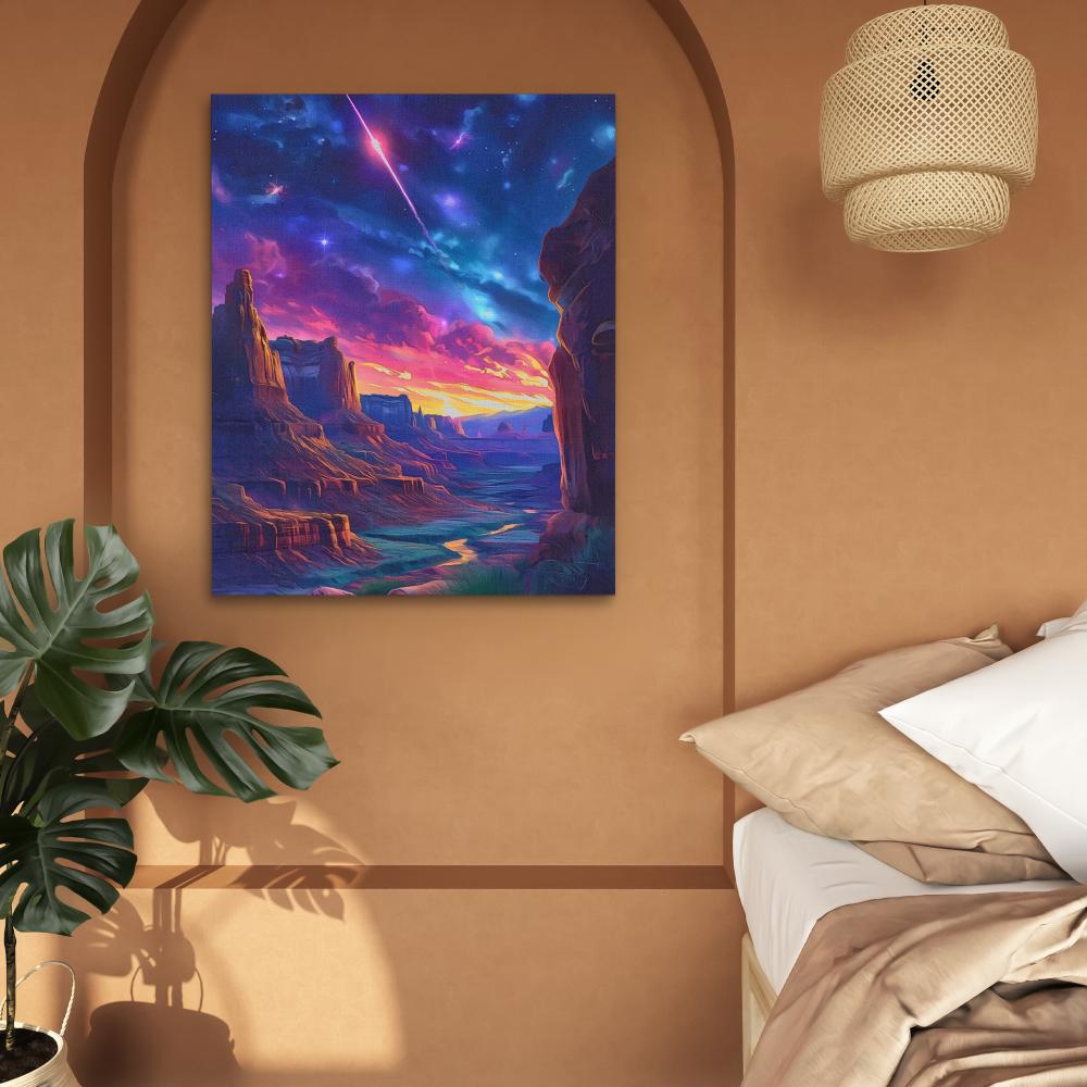 Shooting Star Canyon - Luxury Wall Art