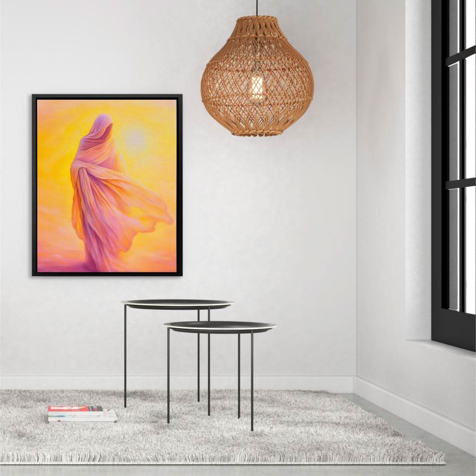 Shrouded Figure - Luxury Wall Art