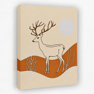 Silent Deer - Luxury Wall Art