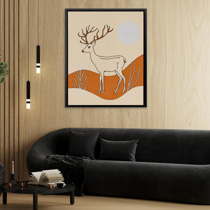 Silent Deer - Luxury Wall Art