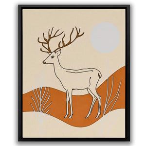 Silent Deer - Luxury Wall Art