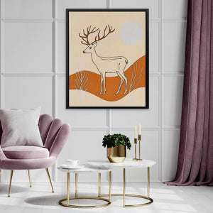 Silent Deer - Luxury Wall Art