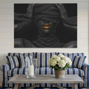 Silk Scarf Minimal — Silk Scarf Minimal Striped Couch Land 201
