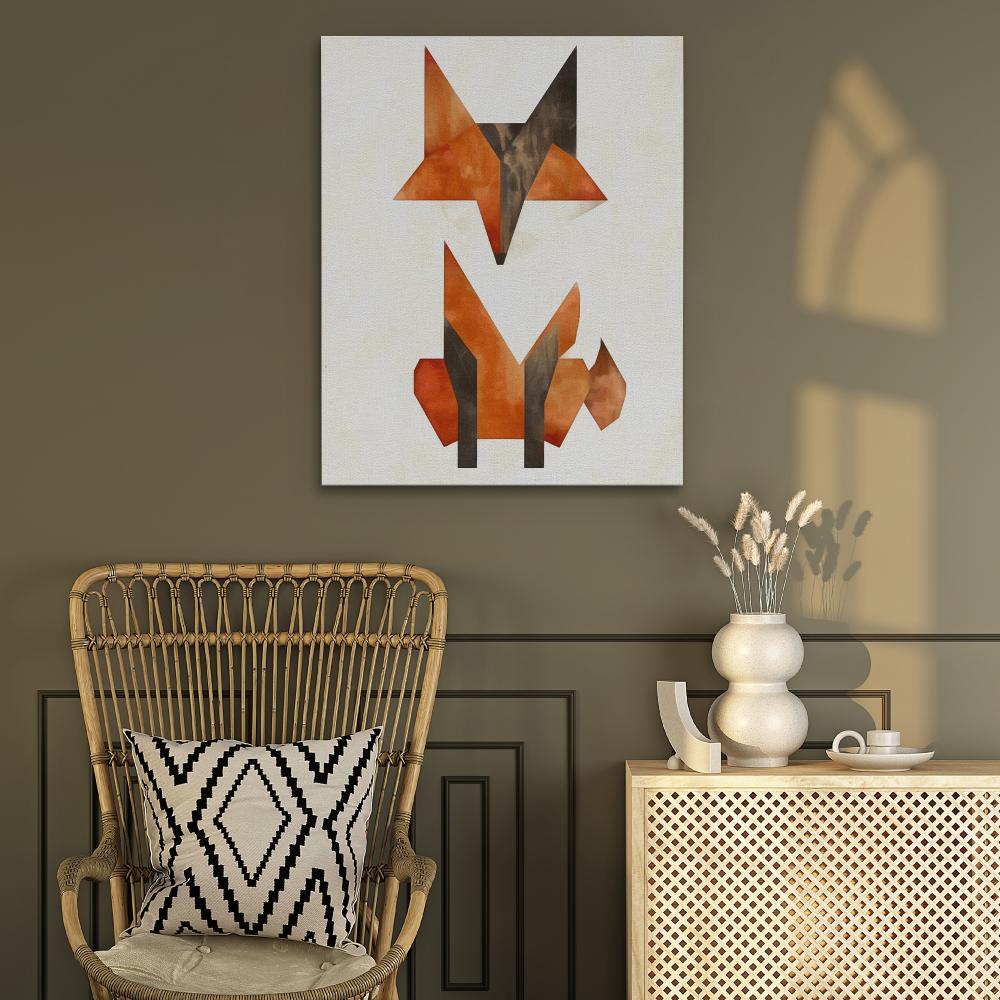 Simple Fox - Luxury Wall Art