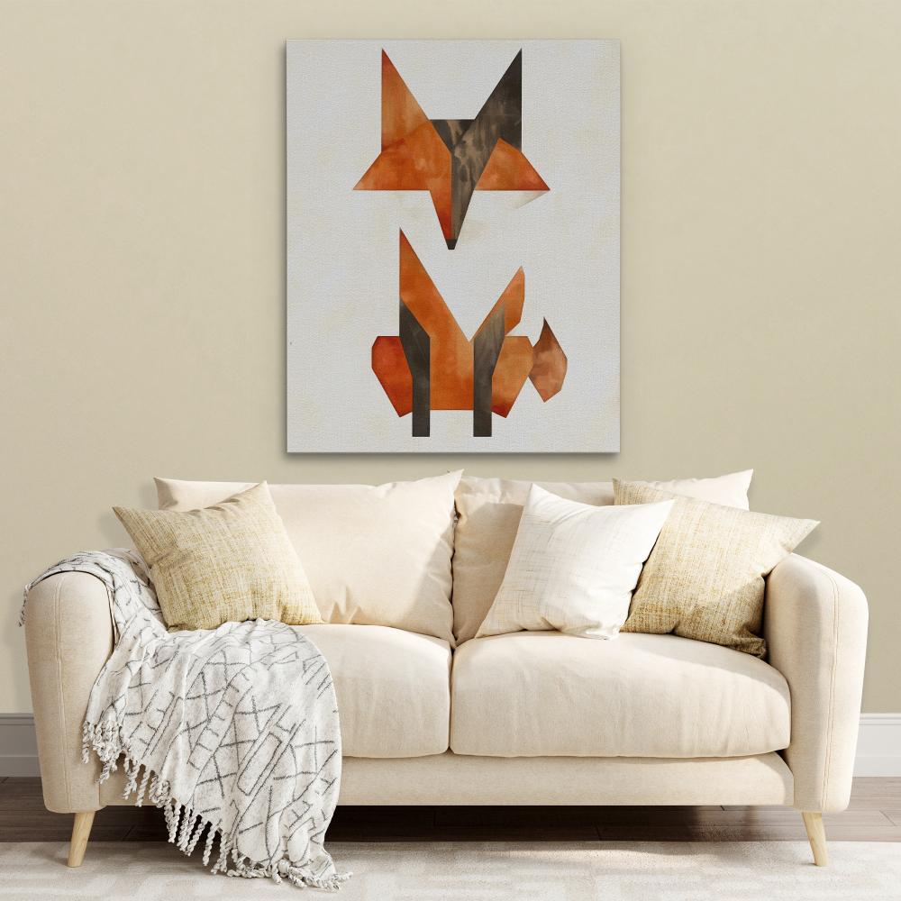 Simple Fox - Luxury Wall Art