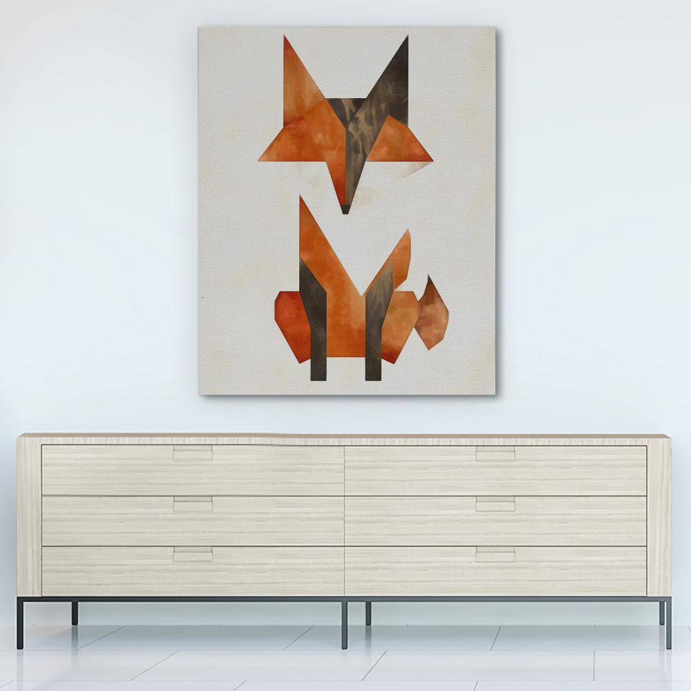 Simple Fox - Luxury Wall Art