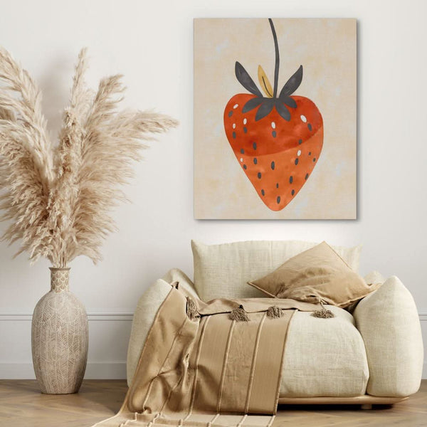 Simple Strawberry in a room