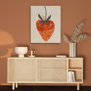 Simple Strawberry - Luxury Wall Art