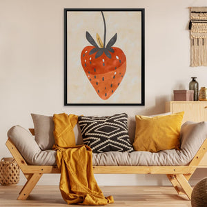 Simple Strawberry - Luxury Wall Art