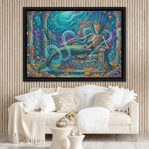 Skeletal Mermaid Throne — Skeletal Mermaid Throne Lux Plain Room 99
