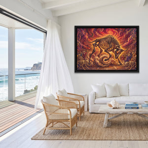Skeleton Bull Inferno — Skeleton Bull Inferno Malibu Beach Land 114
