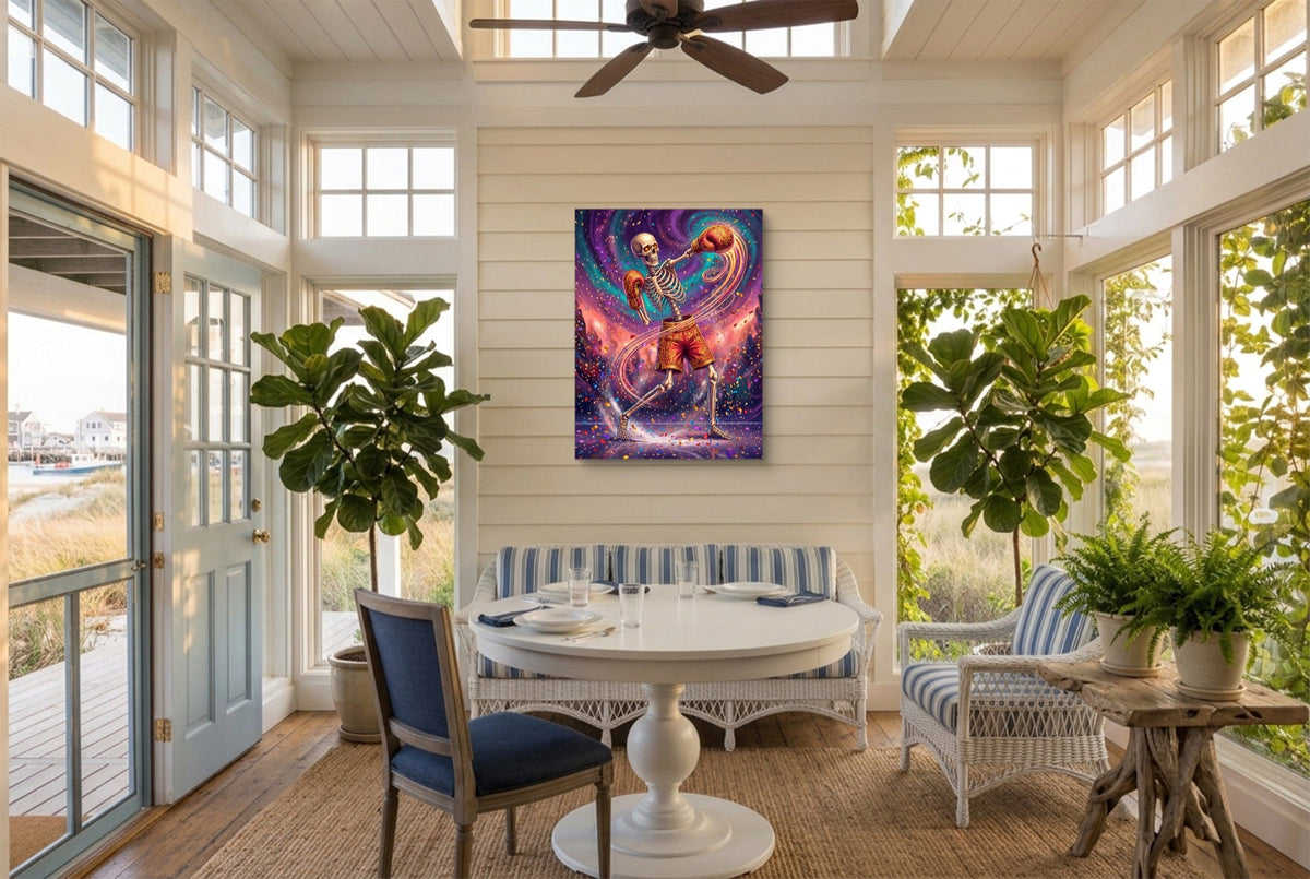 Skeleton Confetti Punch - Luxury Wall Art