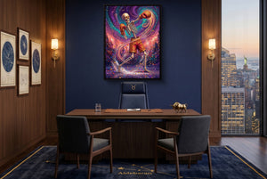 Skeleton Confetti Punch - Luxury Wall Art