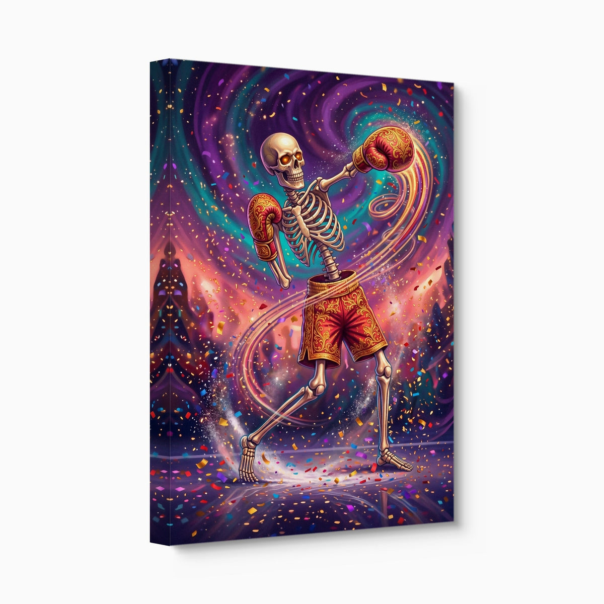 Skeleton Confetti Punch - Luxury Wall Art