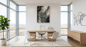 Skeleton Crown Suit — skeleton crown suit office space with furniture 1port flush print