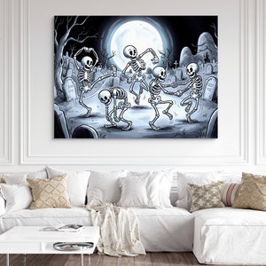 Skeleton Dance Rubber Hose - Luxury Wall Art