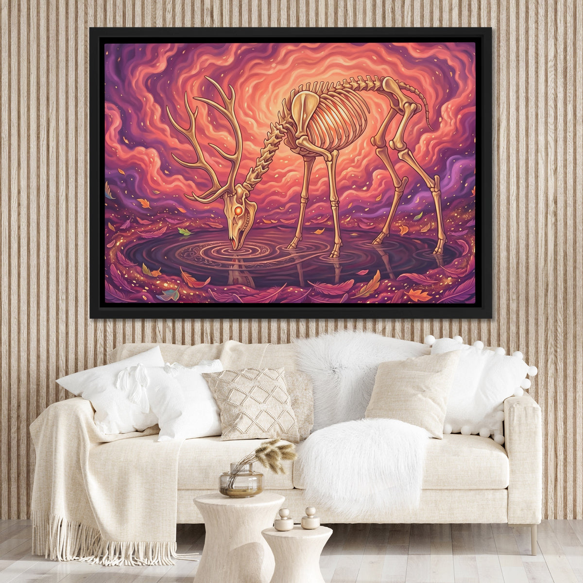 Skeleton Deer Inferno — Skeleton Deer Inferno Lux Plain Room 103