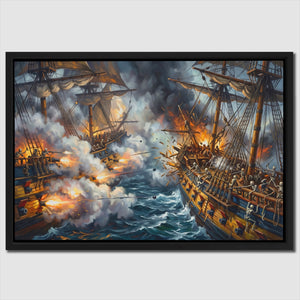 Skeleton Fleet Battle — Skeleton Fleet Battle Close Up Landscape 48