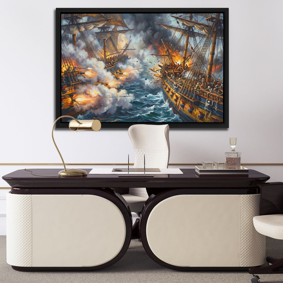 Skeleton Fleet Battle — Skeleton Fleet Battle Luxury Office Desk 153