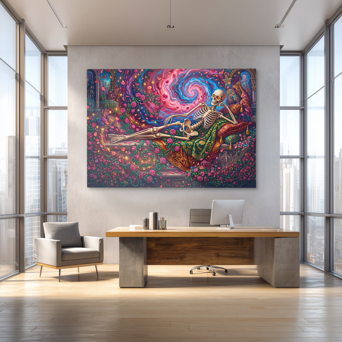 Skeleton Floral Reverie — Skeleton Floral Reverie Baller Office 13