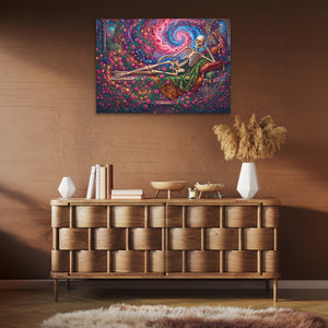 Skeleton Floral Reverie — Skeleton Floral Reverie Brown Room Clean 52