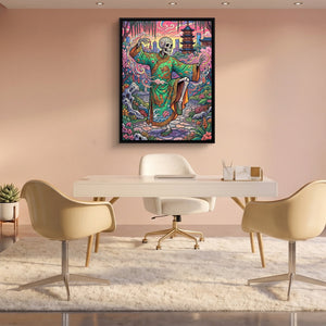 Skeleton Garden Form - Luxury Wall Art