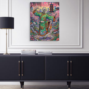 Skeleton Garden Form - Luxury Wall Art