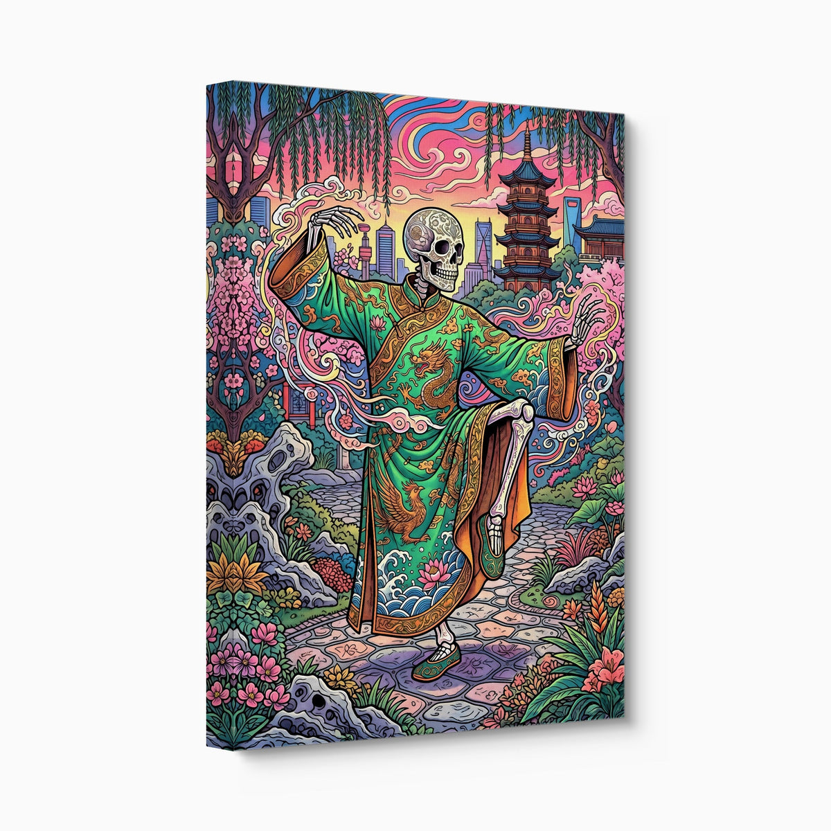 Skeleton Garden Form - Luxury Wall Art