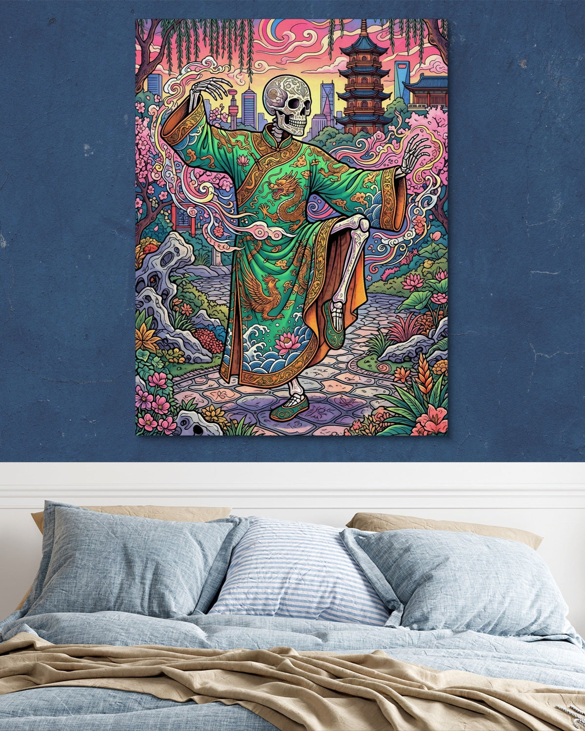 Skeleton Garden Form - Luxury Wall Art