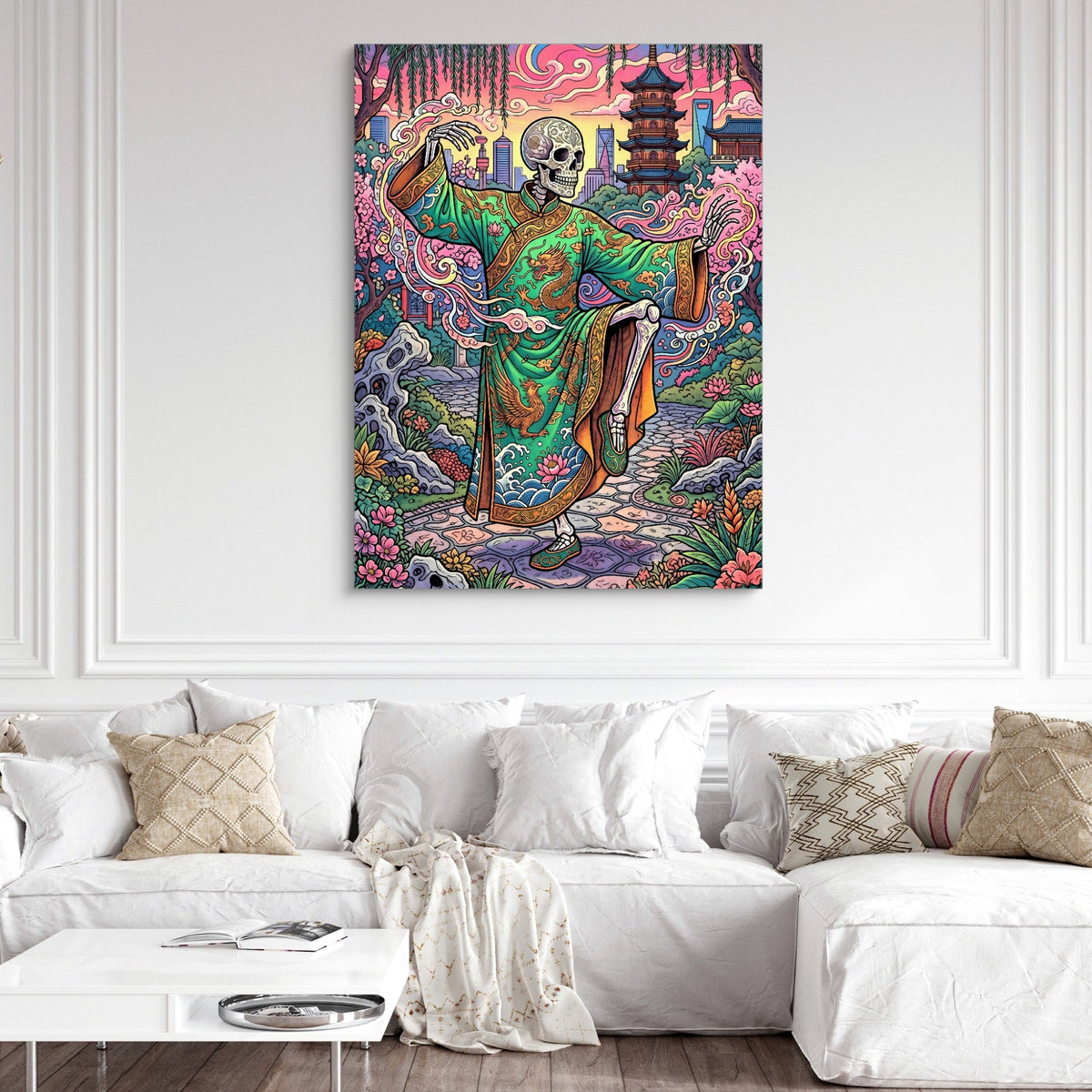 Skeleton Garden Form - Luxury Wall Art