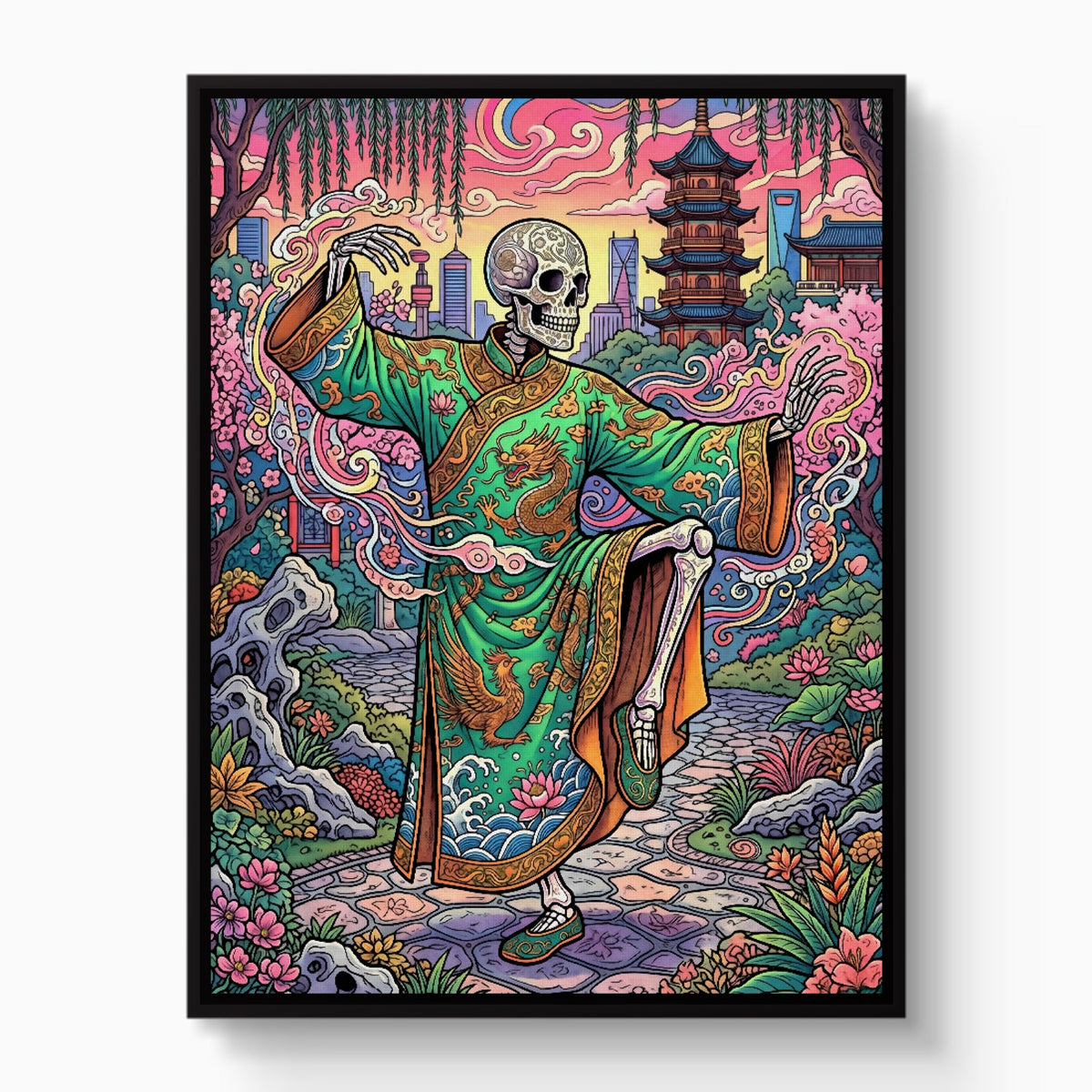 Skeleton Garden Form - Luxury Wall Art
