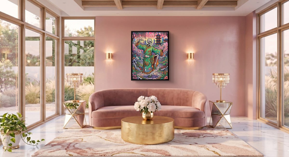 Skeleton Garden Form - Luxury Wall Art