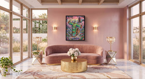 Skeleton Garden Form - Luxury Wall Art