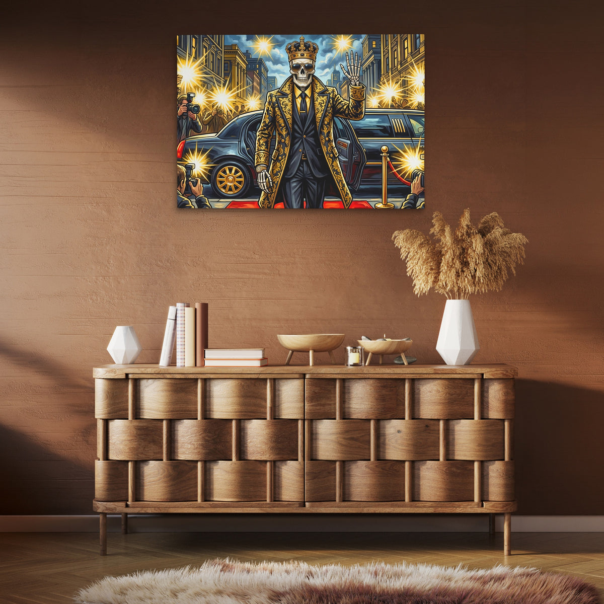Skeleton King Crowned — Skeleton King Crowned Brown Room Clean 7