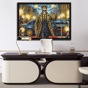 Skeleton King Crowned — Skeleton King Crowned Luxury Office Desk 154