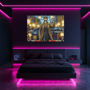 Skeleton King Crowned — Skeleton King Crowned Pink Neon Room Land 175
