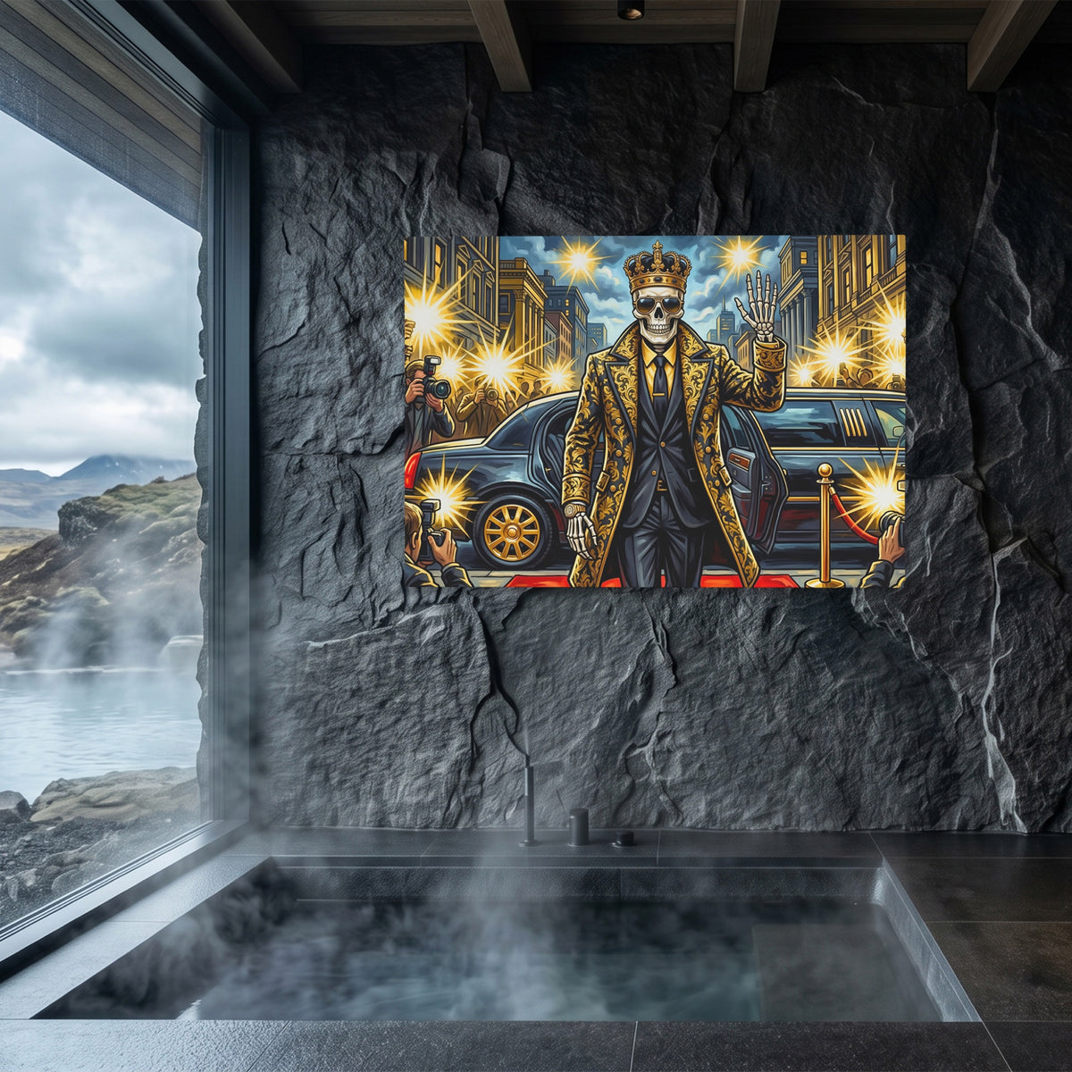 Skeleton King Crowned — Skeleton King Crowned Sauna Dark Land 196
