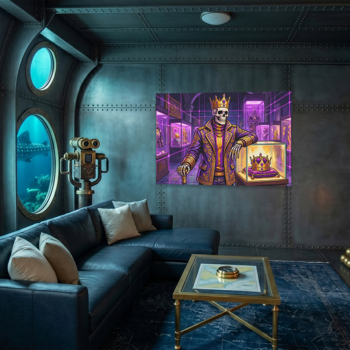 Skeleton King's Vault — Skeleton King's Vault Submarine Wall Land 240