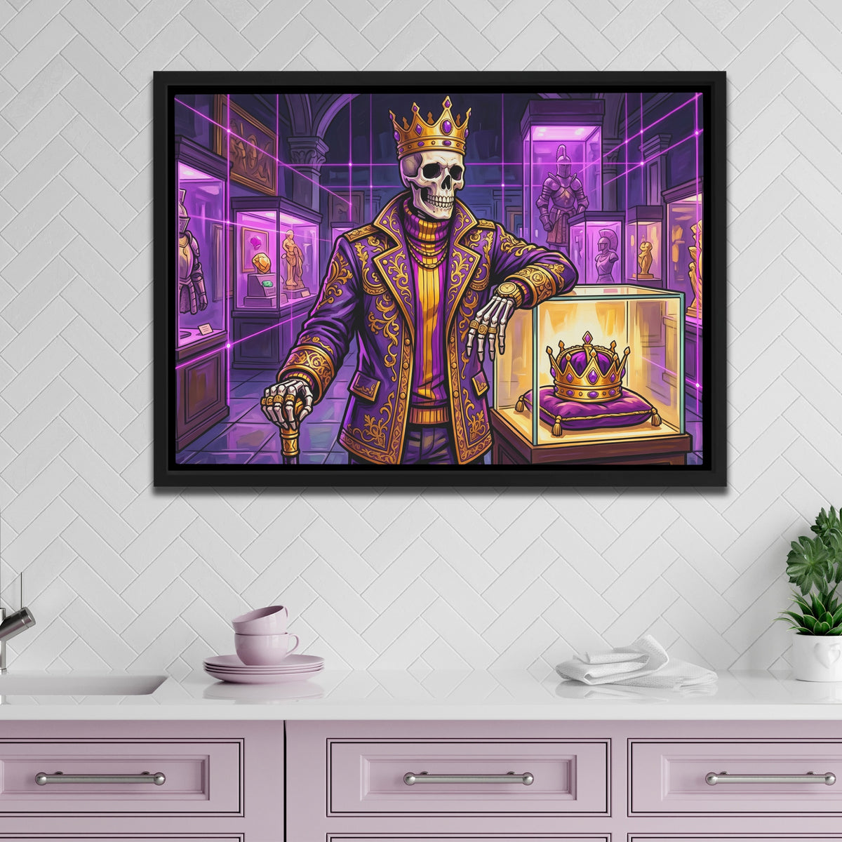 Skeleton King's Vault — Skeleton King's Vault pink kitchen land 261