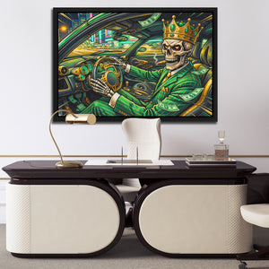 Skeleton King Speedway — Skeleton King Speedway Luxury Office Desk 155