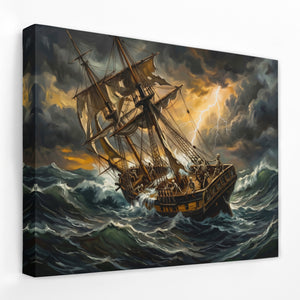 Skeleton Ship Tempest — Skeleton Ship Tempest Landscape   Side View   Mirror Wrap 95