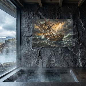 Skeleton Ship Tempest — Skeleton Ship Tempest Sauna Dark Land 200
