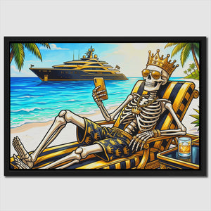 Skeleton Tropical Paradise — Skeleton Tropical Paradise Close Up Landscape 54
