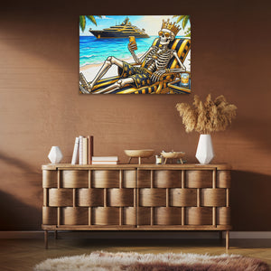 Skeleton Tropical Paradise — Skeleton Tropical Paradise Brown Room Clean 12