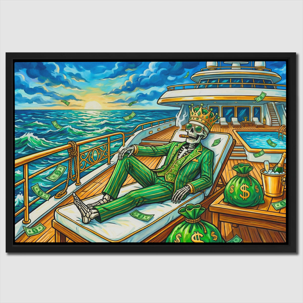 Skeleton Tycoon Sunset — Skeleton Tycoon Sunset Close Up Landscape 55