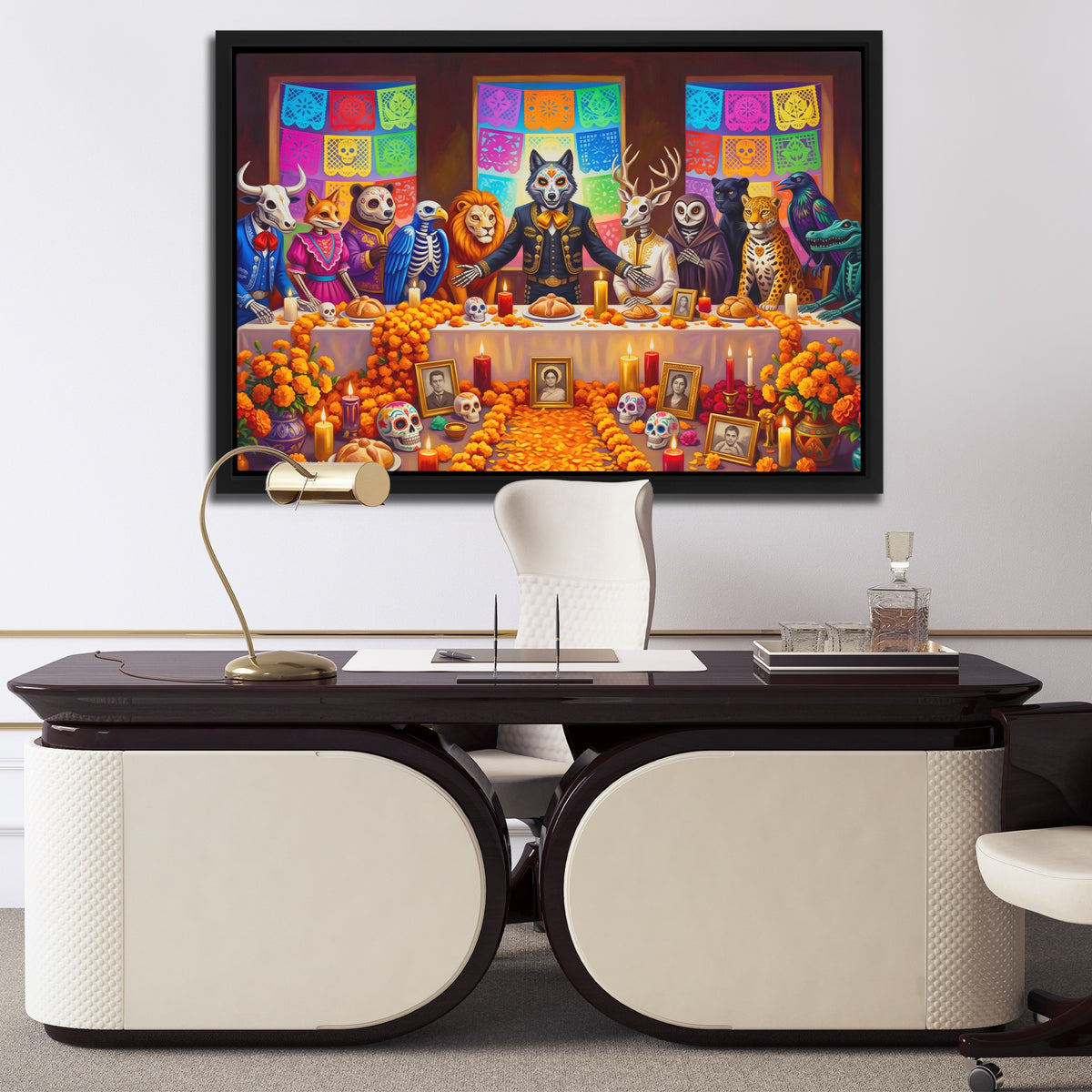 Skeletons Festive Gathering — Skeletons Festive Gathering Luxury Office Desk 161