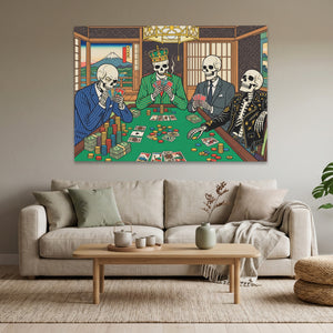 Skeletons Midnight Poker — Skeletons Midnight Poker Calm Vibes Land 37