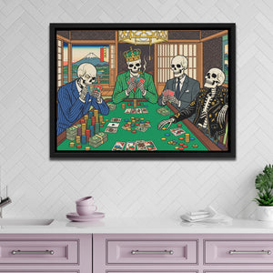 Skeletons Midnight Poker — Skeletons Midnight Poker pink kitchen land 268