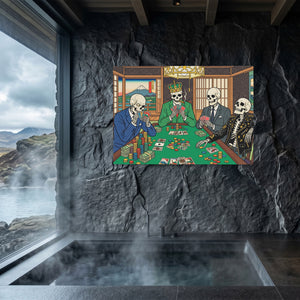 Skeletons Midnight Poker — Skeletons Midnight Poker Sauna Dark Land 205