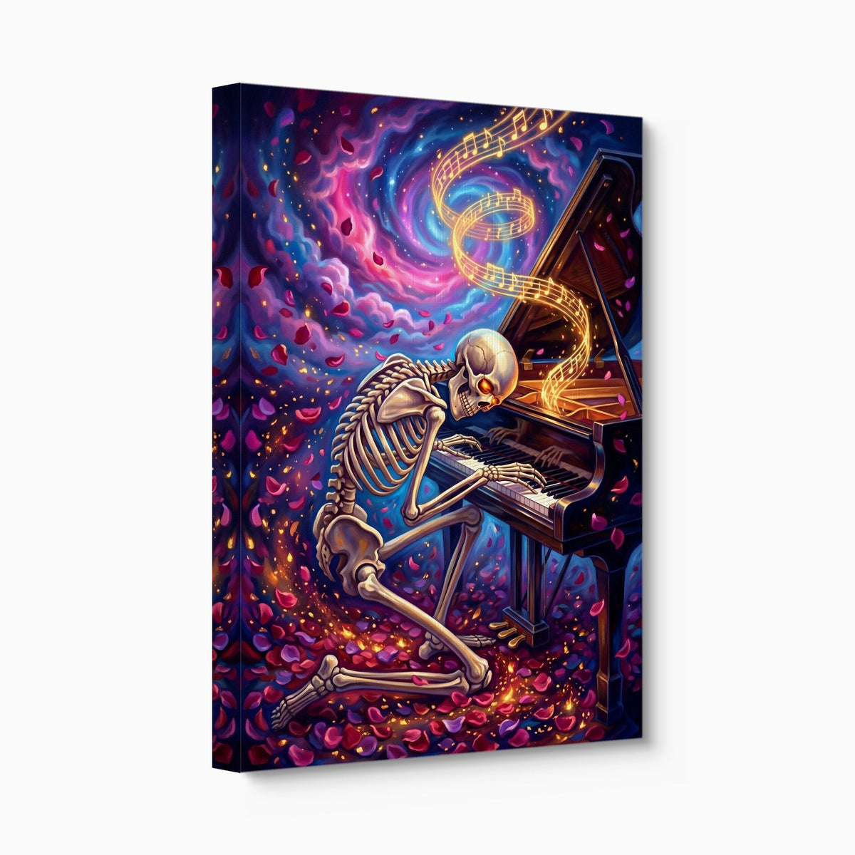 Skeleton's Nocturne - Luxury Wall Art